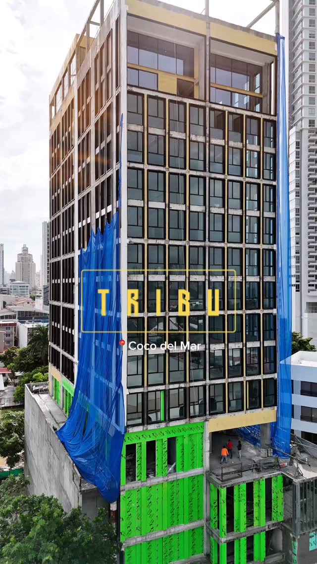 Torre residencial Tribu en construcción, Coco del Mar, Ciudad de Panamá